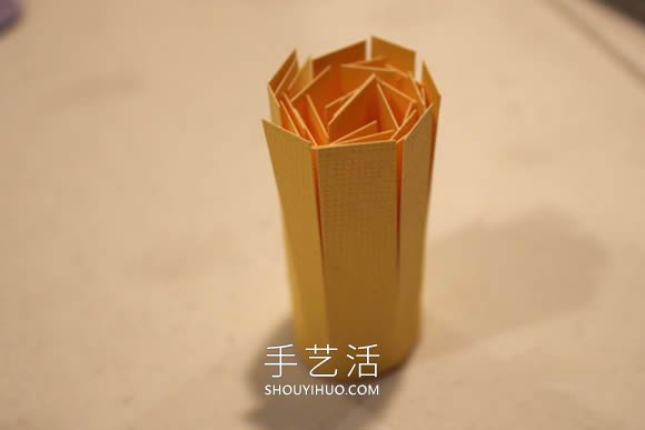 用纸手工制作立体牡丹花的做法教程