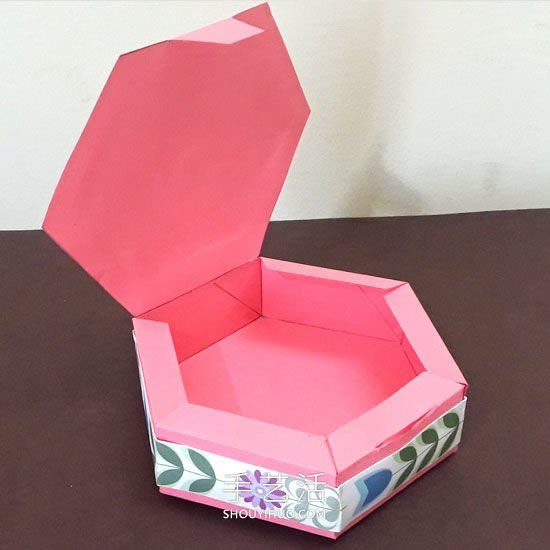六角礼品盒的制作方法图解教程