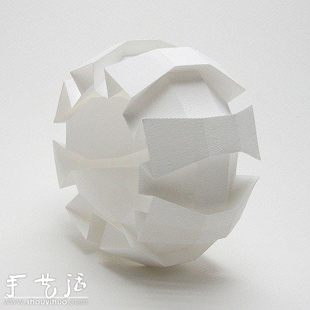 漂亮的3D折纸作品