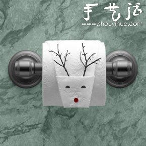 卫生纸与折纸艺术的巧妙结合