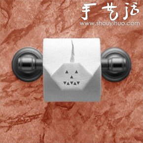 卫生纸与折纸艺术的巧妙结合