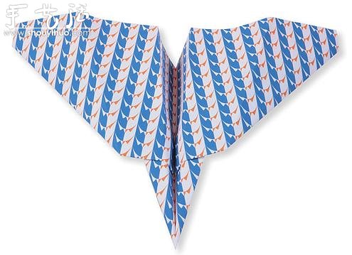 各种外形飞机折纸作品欣赏