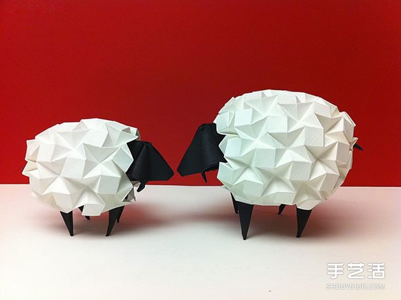 绵羊火龙熊猫 令人惊叹的折纸艺术作品欣赏