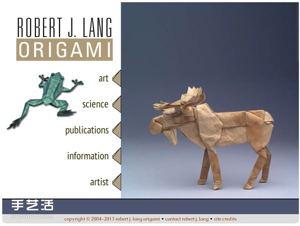 Robert Lang的数学折纸法 改变你对折纸的概念 