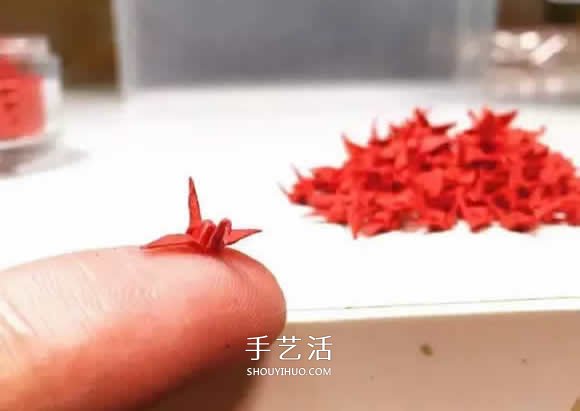 牛人折纸这么玩！上个千纸鹤制作精美盆景树