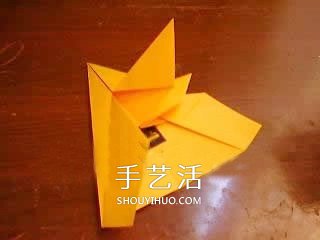 好看纸飞机的折法 儿童折漂亮飞机的图解教程