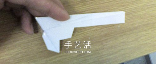 B-2轰炸机的折法图解 折纸隐形轰炸机的方法