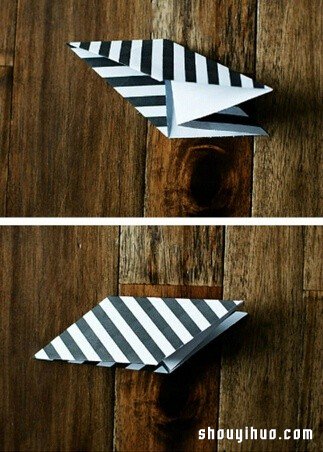 折纸飞镖的方法 手工折纸儿童玩具飞镖图解