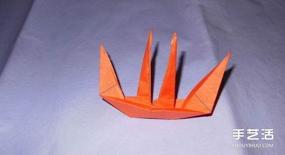 手工纸帆船的折法图解 折纸帆船的方法步骤图