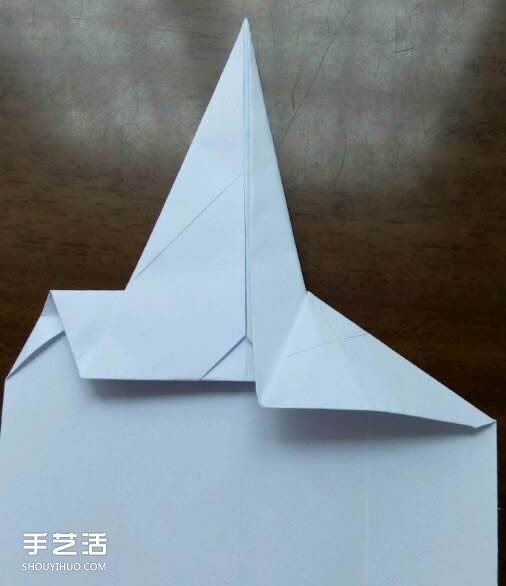 怎么用纸折战斗机图解 A4纸折战斗机的折法