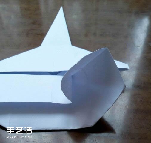 怎么用纸折战斗机图解 A4纸折战斗机的折法