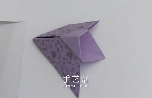 简单飞机手偶的折法 幼儿手工折纸手偶小飞机