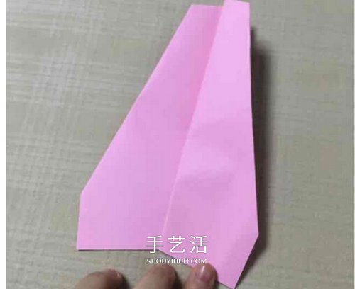 最简单纸飞机折纸图解 飞起来非常平稳持久