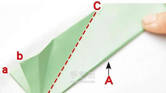 A4纸折船型收纳盒的折法图解 可大可小能收缩