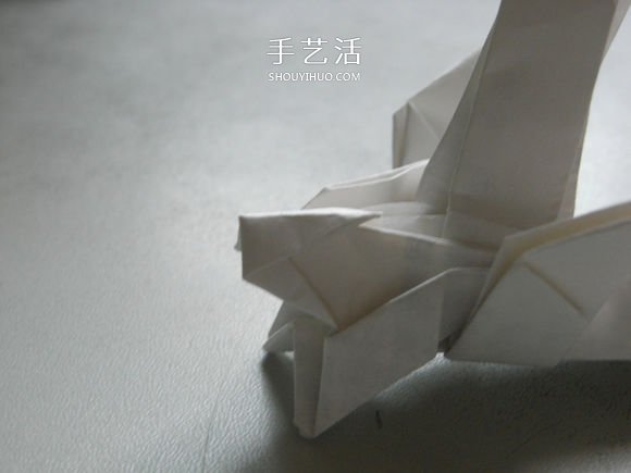双翼飞机的折纸方法 怎么折双翼机的步骤图
