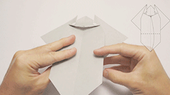 9张动态图详细教你如何折纸龙猫