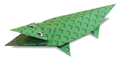 鳄鱼手工折纸方法