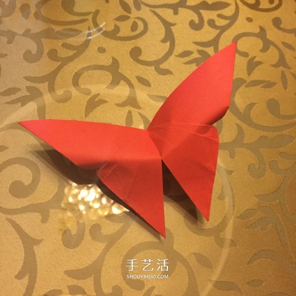 儿童折纸蝴蝶的教程 简单漂亮蝴蝶的折法图解