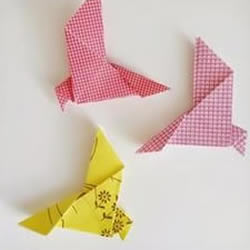简单鸽子的折法图解 手工折纸信鸽的方法教程
