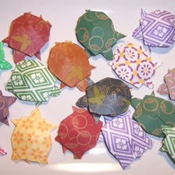 小乌龟的折纸动画教程 手工折乌龟的简单方法