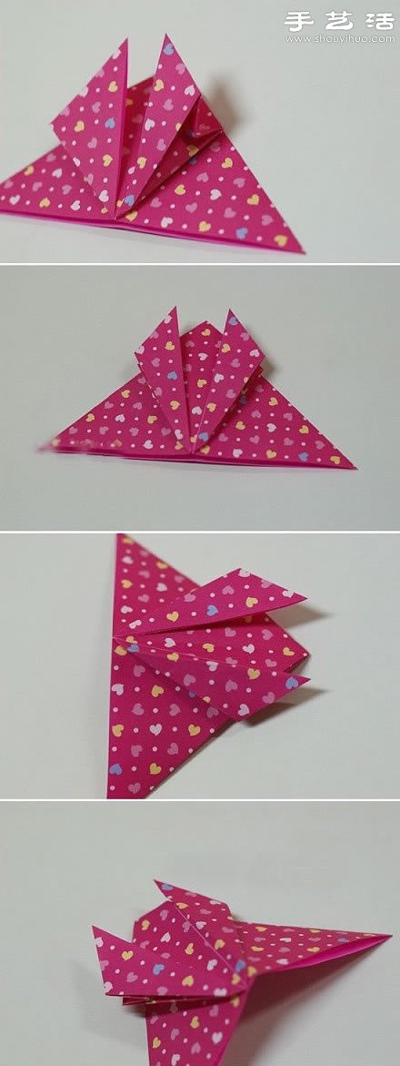 超逼真的蝴蝶折纸教程图解