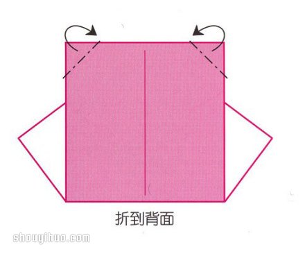 简单折纸制作好玩动物帽子的方法步骤图解