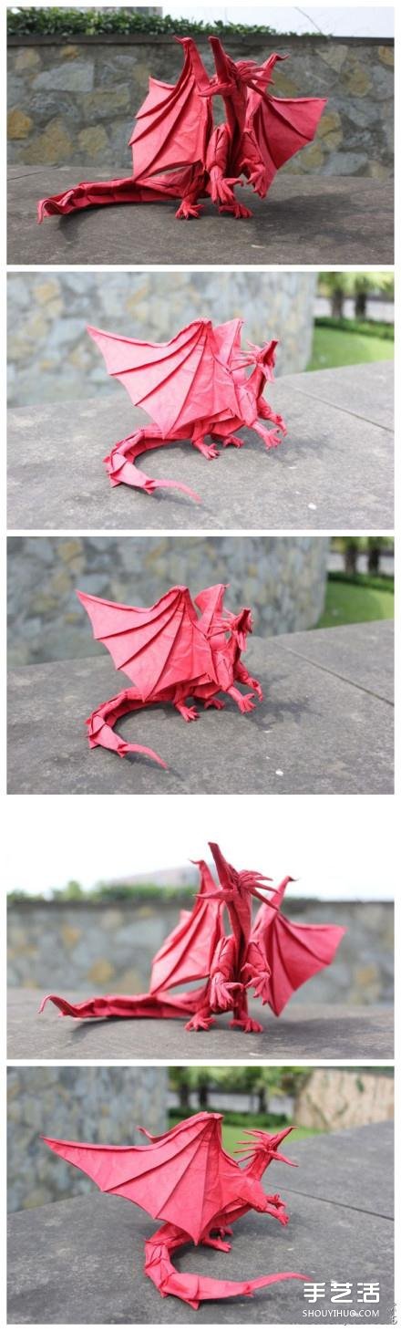 超逼真的立体动物折纸 酷炫动物折纸作品欣赏
