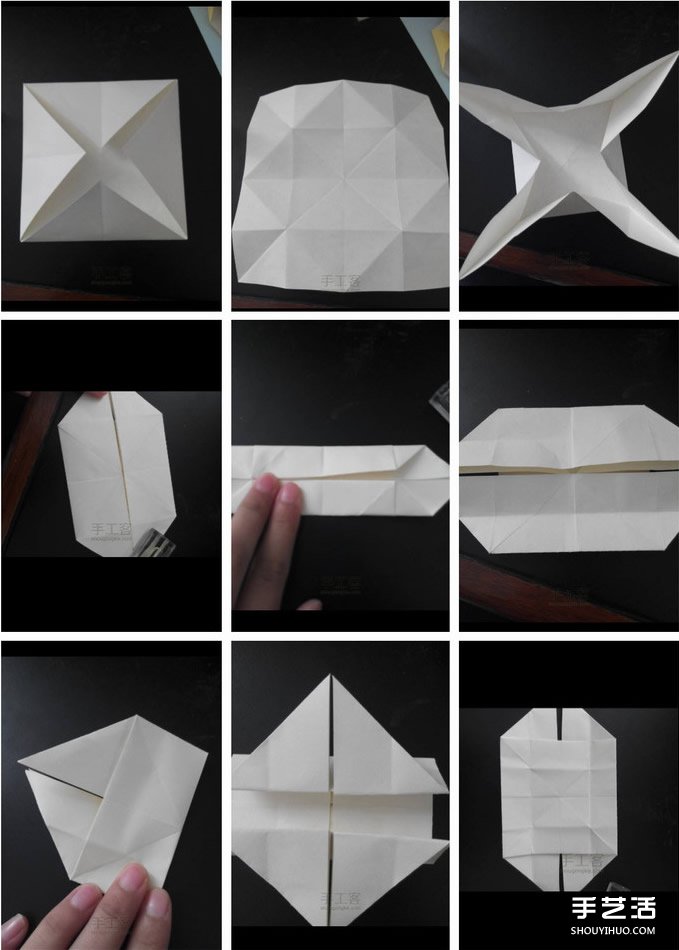 复杂蝴蝶折法图解 比较难的折纸蝴蝶教程步骤
