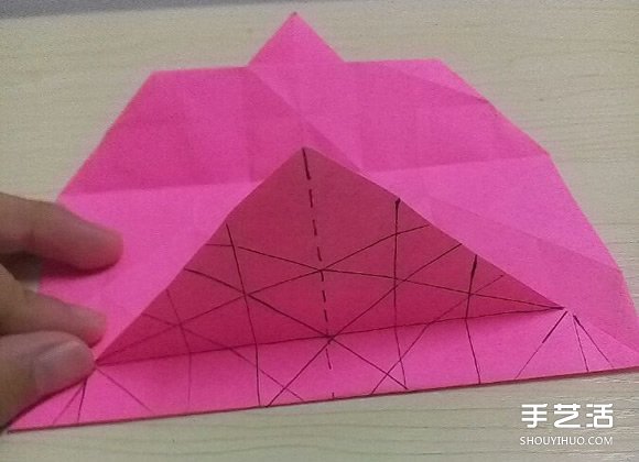 小松英夫的马折纸图解 超详细立体马的折法教程