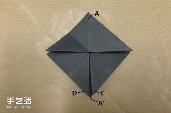 小动物折纸步骤图 用纸折小动物的方法图解