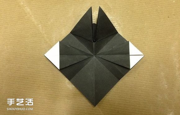 小动物折纸步骤图 用纸折小动物的方法图解
