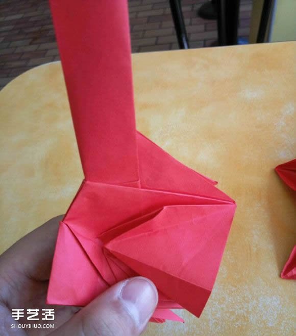 超复杂狗狗的折纸方法图解 附带整形步骤