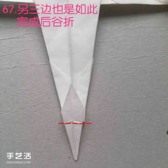 折纸白鹭的方法详细图解 立体白鹭的折法步骤