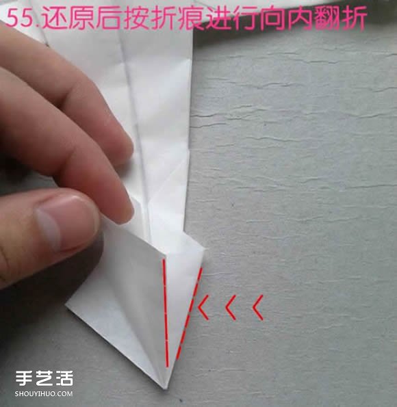 折纸白鹭的方法详细图解 立体白鹭的折法步骤