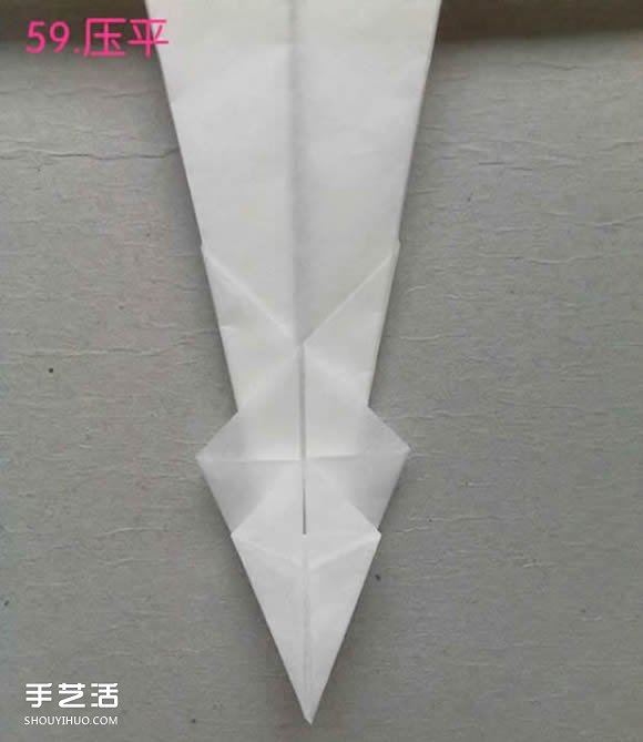折纸白鹭的方法详细图解 立体白鹭的折法步骤