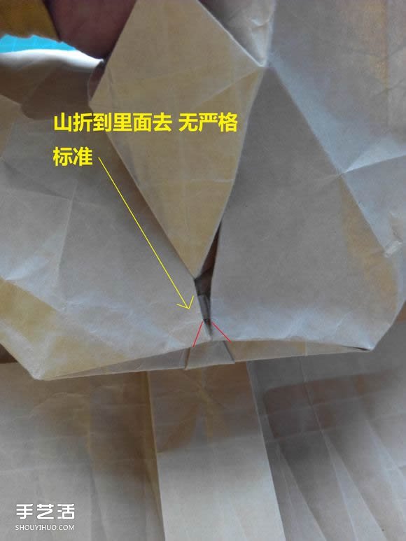 折纸兔子头详细步骤图 复杂立体兔头的折法