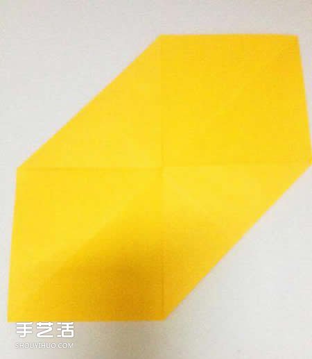 小熊折纸图解教程 传情可爱小熊的折法步骤