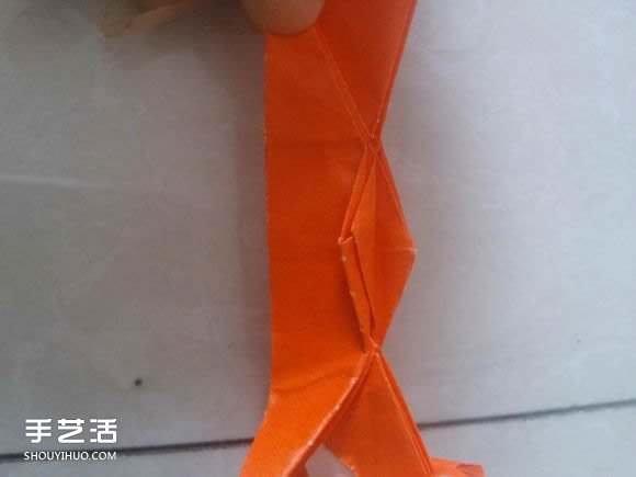 如何折纸立体的狐狸 手工狐狸的折纸方法图解