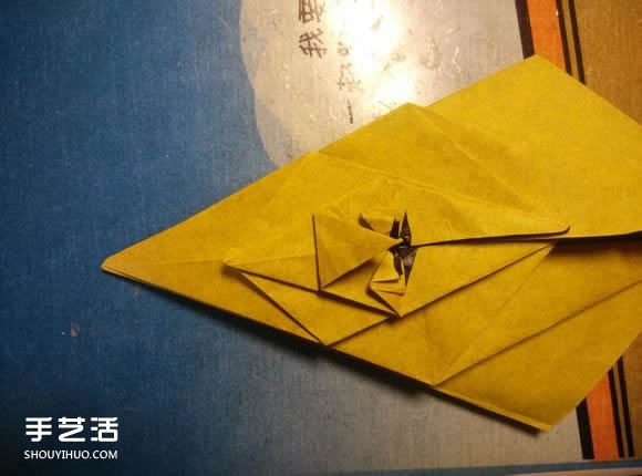 中村枫虎的折纸教程 详细立体老虎的折纸图解