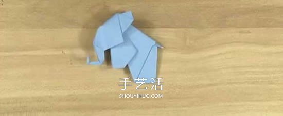立体大象怎么折图解 折纸大象的步骤图解