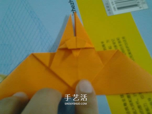 如何折纸蝙蝠的步骤图 蝙蝠的折纸方法图解