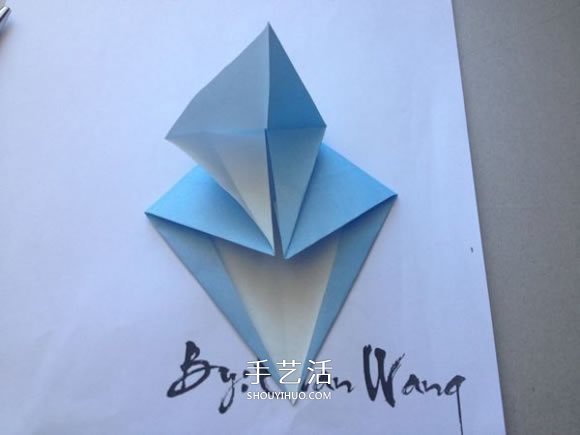 怎么折纸翼龙的折法 手工折纸翼龙图解教程