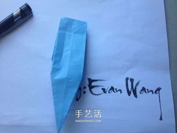 怎么折纸翼龙的折法 手工折纸翼龙图解教程