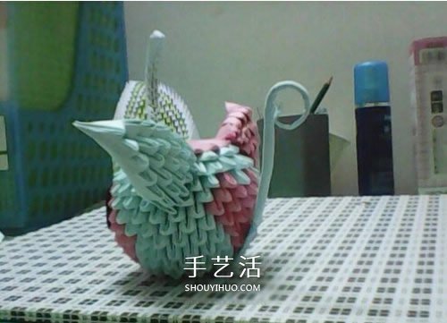 三角插小怪物手工制作 三角插卡通动物的做法