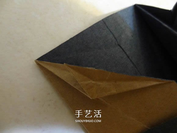 立体蜗牛的折纸方法 折叠蜗牛的简单图解