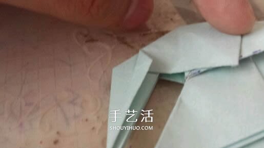 立体大象怎么折图解 折纸站立大象的折法