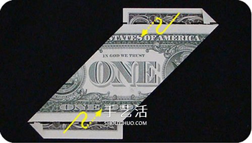 美元折纸蝴蝶图解教程 怎么用美元纸币折蝴蝶