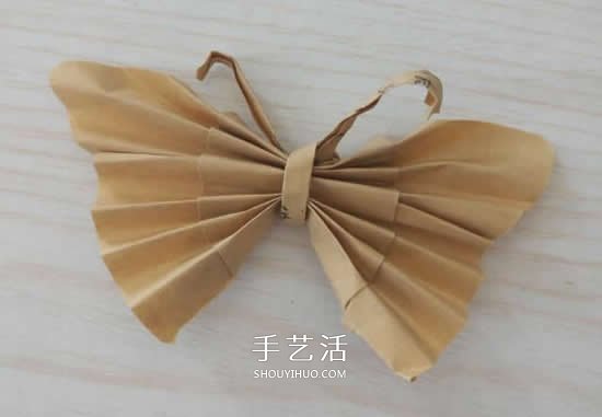简单纸蝴蝶的折法步骤 怎么折蝴蝶的折叠方法