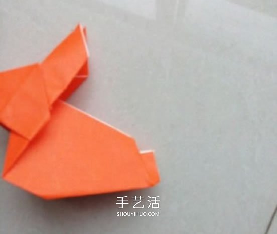 手工折纸兔子的图解 怎么折兔子的方法步骤