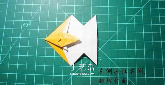 逼真山羊的折纸方法 手工折纸立体山羊图解